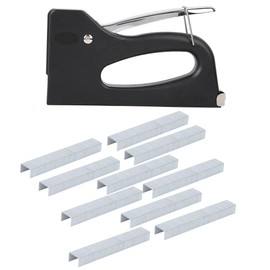 Manual Staple Nail Gun ABS Plastic Shell for Wooden Picture Frame with Safety Lock