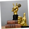 Ciieeo Desktop Ornaments Decorative Knick Knacks Desk Topper Sculpture Hand