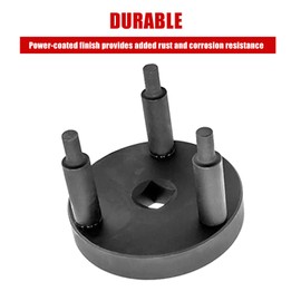 RoloTippi Rear Hub Socket Tool 1/2" Drive Remove Axle Bearing Lock Nut Compatible with Toyota Landcruiser 09509-25011 3 Prong Axle Lock Nut