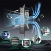 Aibabcue 10 Inch Shutter Exhaust Fan,Wall Mount Ventilator Fan with