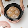 SILFLEMOD Silicone Peforated Sourdough Bread Baking Mold - Perfect Round