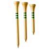 Bamboo Golf Tees Mixed Sizes | Strong Sustainable Biodegradable |