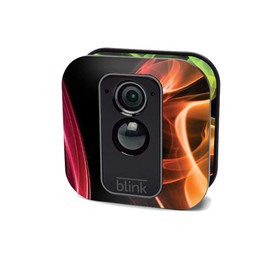 MightySkins Carbon Fiber Skin for Blink XT Outdoor Camera - Bright Smoke | Protective, Durable Textured Carbon Fiber Finish | Easy to Apply, Remove, and Change Styles | Made in The USA