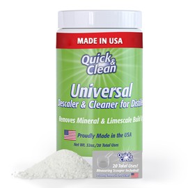 Quick & Clean Universal Descaler - 2lbs - Made in the USA - Granule Descaling Powder for Distilling Machines & More - Removes Mineral & Limescale Build Up