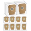 (10 Pack) Q0520 Q052020 Replacement Dust Bags Compatible With iRobot