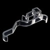 Rierdge Valance Clips 2.5” 12 Pcs Clear Plastic Window Blind