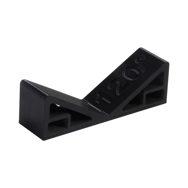 HUIKANGSHENG Stained Glass 3D Angle Wedge Tool 120° for Soldering