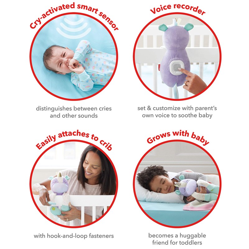 Skip Hop Cry Activated Soother, Unicorn