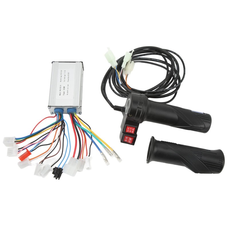 SPYMINNPOO Electric Bicycle Brushed Speed Controller Kit, 350W 24V/36V Controller