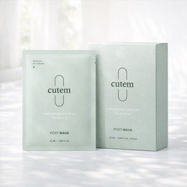Partner company Q-TEM Post Cooling Mask Set 25ml 10 pieces / 큐템 포스트 쿨링 마스크 세트 25ml 10개입
