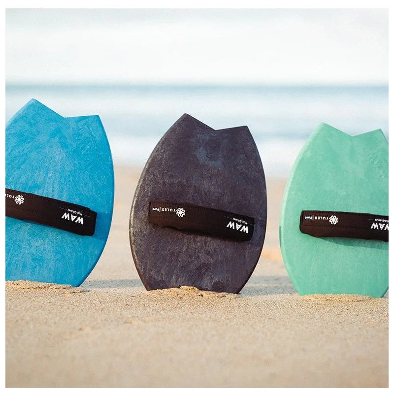 WAW! Body Surfing Handplane & Sunscreen Bundle, Aqua Green