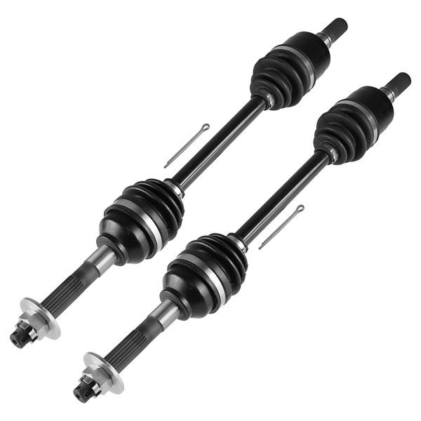 Caltric Front Left Right Cv Joint Axles Compatible With Kubota Rtv900 4X4 Worksite 2004-2011