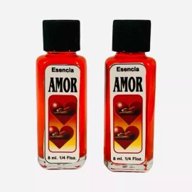 2PACK- AMOR Aceite Esencia Atrayente Amarre Fidelidad - Love Oil Perfume Pasion