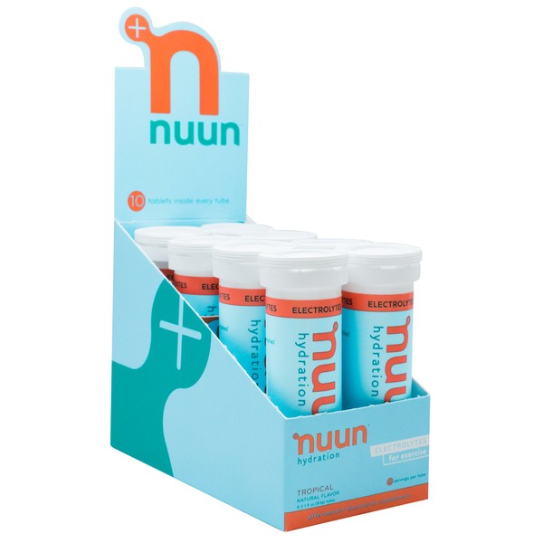Nuun Sport Tropical Fruit 55gr, 8 piezas
