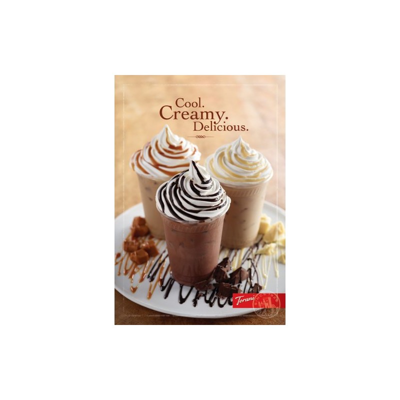 Torani Dark Chocolate Sauce, 16.5-ounce Squeeze Bottles (Pack of 6)