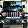Beast Eyes Headlight Decals, Eye Decals for Jeep Headlights, Round