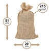 La Cordeline - Set of 4 jute bags, 29 x