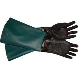 TUFF-Blast Gloves for Sandblasting Sandblaster Sand Blast Cabinet - 7.5" x 26" Made in USA