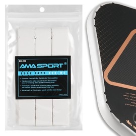 LITIAN AMA SPORT Pickleball Paddle Protection Tape - Paddle Head Edge Guard - Racket Edge Protection Tape - Perfectly Curved Fit - No Wrinkling - Multiple Colors Available