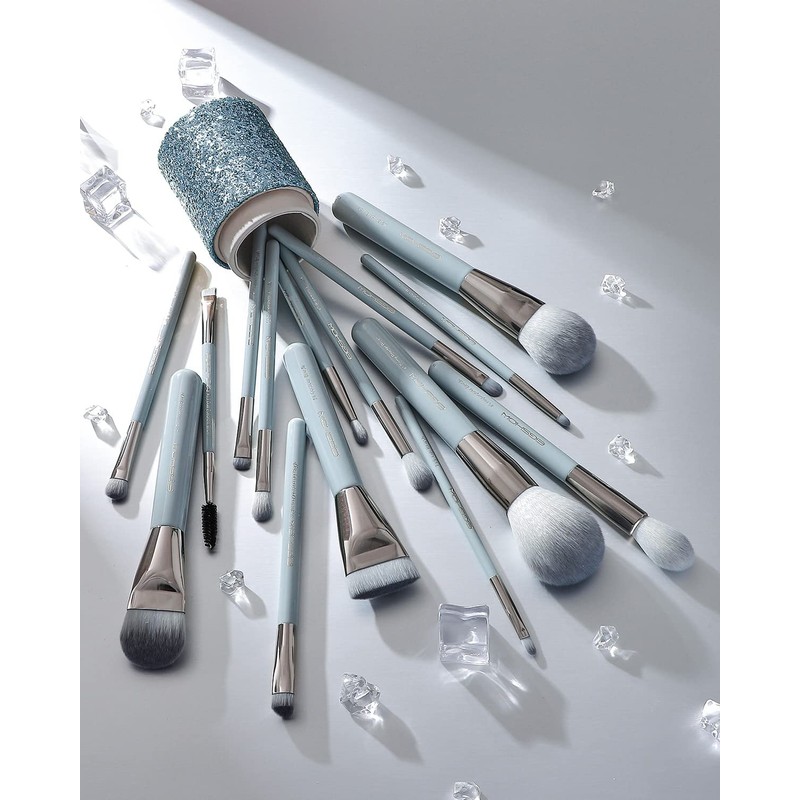 EIGSHOW Make Up Brush Set, 15 Pieces Professional Cosmetic Brush