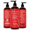 Shiny Leaf - Champú antipérdida de cabello con biotina, para