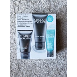 Clinique for Men Daily Intense Hydration 3 Pc Gift Set Travel Sz NIB SEALED Box