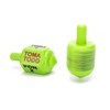 Classic Mexican Pirinola Toma Todo Plastic Solid Peace Color Collection