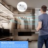 WOBANE White LED Strip Light, 16.4ft Motion Activated Light Strip