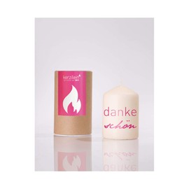 Kerzilein Flame, pink, thank you beautiful
