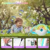 BUBOJOY Macchina Bolla per Bambini, Macchina Bolle Arcobaleno Automatica 2000+