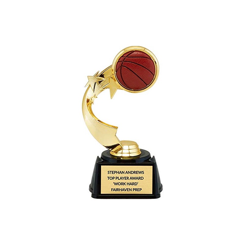 DINN BROS Custom Basketball Trophy, 3D Emblem