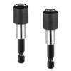 2 PCS 1/4" Impact Tough Hex Shank drill bit holder,