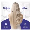 Set De Tubos Abrazadera Plstica Para Hacer Rizos 55pcs