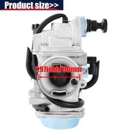 QAZAKY Carburetor Compatible with Rancher 350 Fourtrax 300 TRX350 TRX350FE TRX350FM TRX350TE TRX350TM TRX350ES ATC250SX TRX300FW Foreman 400 450 TRX400FW TRX450ES TRX450FE TRX450FM TRX450S FE/FM/TE/TM