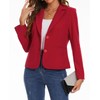 MINTLIMIT Womens Casual Blazer Jacket Long Sleeve Button Front Work