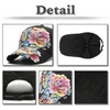 White Fang CA787 Floral Mesh Cap, Hat, Outdoors, Fishing, Golf,