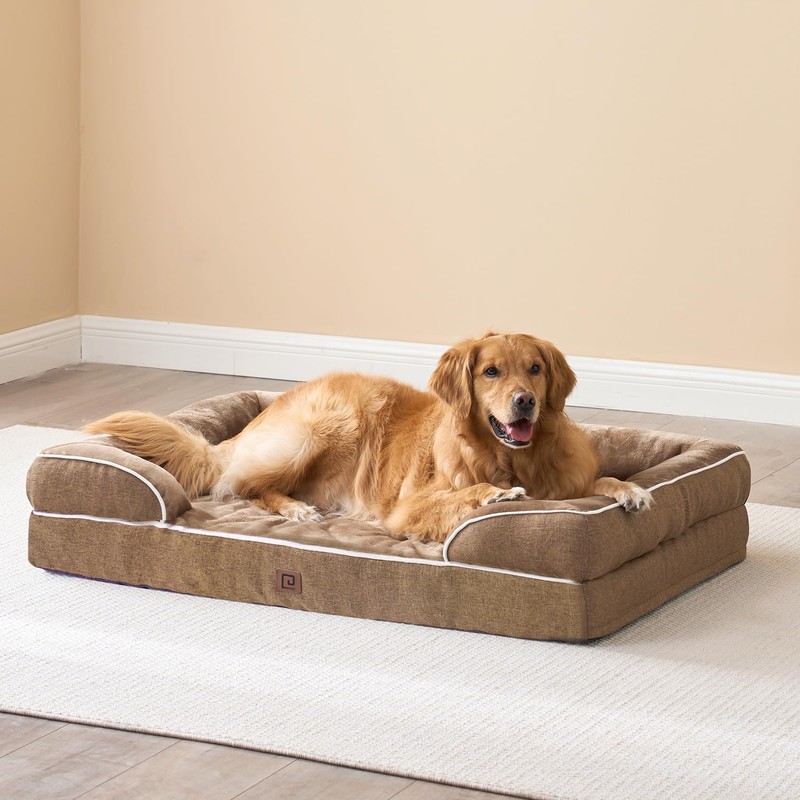 EHEYCIGA EHEYCIGA Orthopedic Dog Beds for Large Dogs, Waterproof Memory