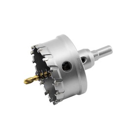 Aohhy TCT Carbide Hole Saw 65mm Heavy Duty Industrial Grade Tungsten Hole Cutter for Metal, Copper, Aluminum, Stainless Steel, Cast Iron