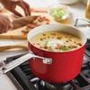 KitchenAid Hard Anodized Ceramic Nonstick Cookware Sauce Pan with Lid,