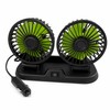 Dual-Head Car Cooling Fan – 2-Speed Adjustable USB Auto Air