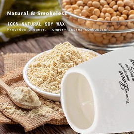 Sympathie-Kerzen-Geschenkset, Gedenkkerze, Ornamente – Those We Love Don't Go Away – Keramik-Sojawachskerze, Teelichthalter für den Verlust der Liebsten, Gedenkgeschenke, Keramikgefäß-Kerze