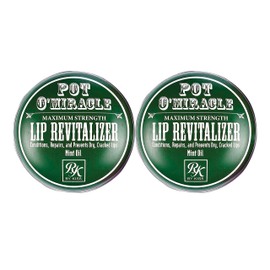 Ruby Kisses Pot O' Miracle Maximum Strength, Mint Oil (Lip Revitalizer, 3 Pack)