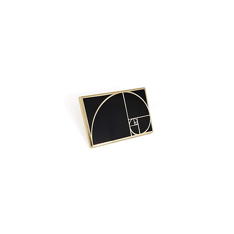 Pinsanity Golden Ratio Enamel Lapel Pin