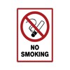 Strobo No Smoking/Rauchen verboten sign, 20 x 30 cm, made