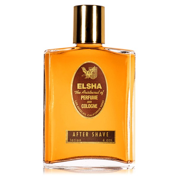 ELSHA AFTERSHAVE 1776 Mens AFTERSHAVE - 4oz - The Aristocrat of Perfume and Cologne - Long Lasting Scented AFTERSHAVE