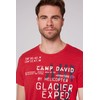 Camp David Men's T-shirt with print in used look, Flight