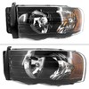 Instyleparts Factory Style Headlights (Black Housing/Clear Lens) Made for and