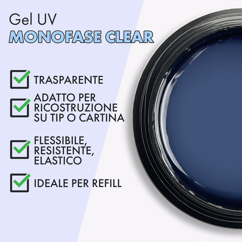 UV Single-Phase Transparent Gel 50