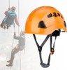 Outdoor Rescue Helmet Rock Safety Rappelling Gear Belay Device for