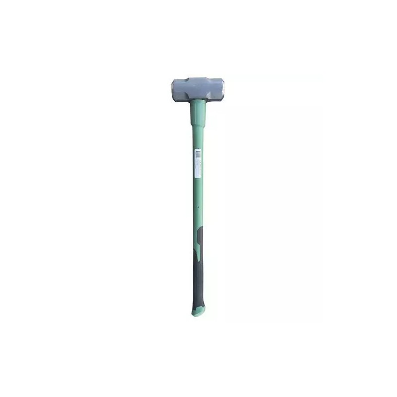 Masterforce 12 Lb Fiberglass Handle Sledge Hammer Tempered Steel Head